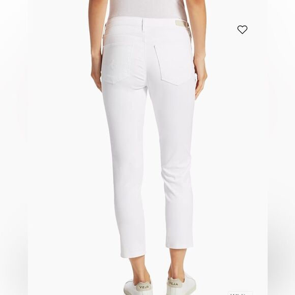 NWT Women's Prima Mid Rise Cigarette Crop Jean 27 - Picture 3 of 9